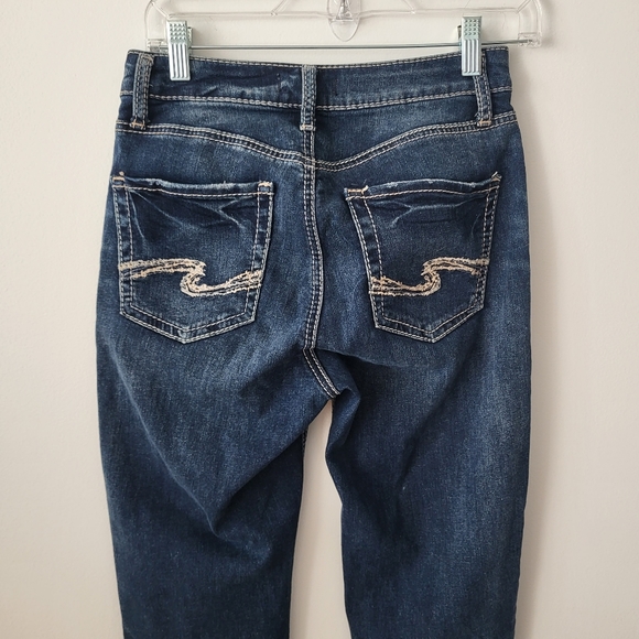 Silver Jeans Co. Avery Slim Boot Ladies Jean size 27 - Picture 6 of 10